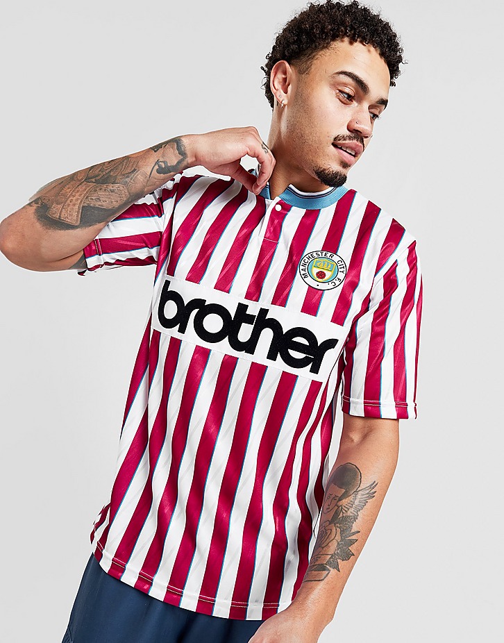Score Draw Manchester City FC '88 Retro Away Shirt